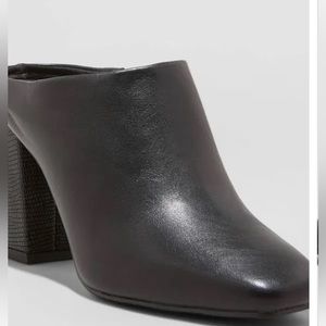 A New Day Black Mule Heels